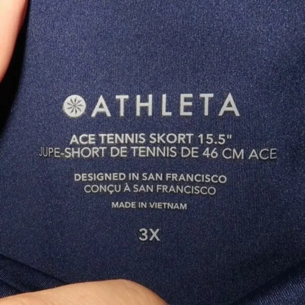 ACE‎ HIGH RISE 15 1/2 TENNIS SKORT SIZE 3XL